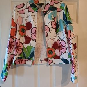 Multi color Herman Geist zip front jacket